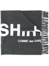 COMME DES GARÇONS SHIRT WOOL SCARF