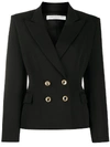 ALESSANDRA RICH FITTED DOUBLE-BREASTED JACKET