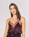 Iro Women's Berwyn Silk Camisole In Burgundy