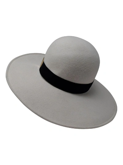 Gigi Burris Millinery Kyleigh Wide Brim Hat In White