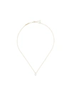 DELFINA DELETTREZ YELLOW AND WHITE GOLD TWO IN ONE NECKLACE,TIO 3001.B