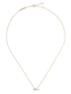 DELFINA DELETTREZ YELLOW AND WHITE GOLD TWO IN ONE DIAMOND NECKLACE,TIO 3002.A PF20