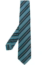 KITON 条纹提花领带
