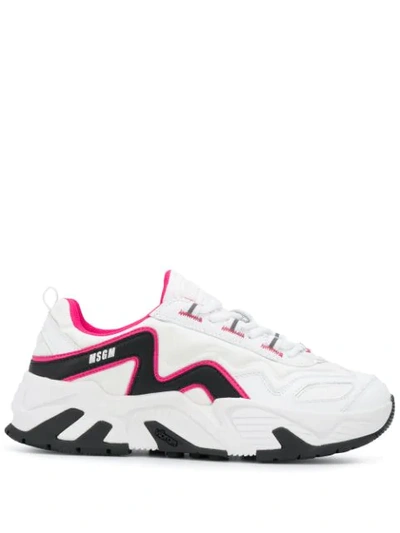 Msgm Attack Low-top Trainers In White
