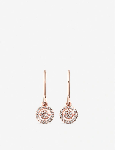 Astley Clarke Mini Icon Aura 14 Carat Rose Gold Earrings