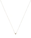 ADINA REYTER SUPER TINY PAVÉ TRIANGLE NECKLACE,060065753785