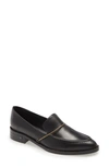 Freda Salvador Women's Light Apron-toe Loafers In Mustard Embossed Croc