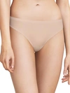 Chantelle Women's Soft Stretch One Size Seamless Hi Waist Thong Underwear 1069, Online Only In Rose