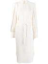 ZIMMERMANN BUCKLE-COLLAR DRESS