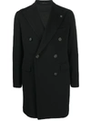 TAGLIATORE DOUBLE-BREASTED MIDI COAT