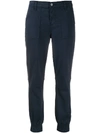 J BRAND FITTED CUFF TROUSERS