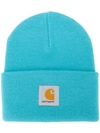 CARHARTT LOGO PATCH BEANIE