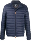 SAVE THE DUCK TWO-WAY ZIP PUFFER JACKET