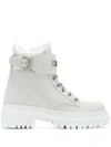 ICEBERG CHUNKY SOLE LACE-UP BOOTS