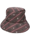 FENDI LOGO-PRINTED BUCKET HAT