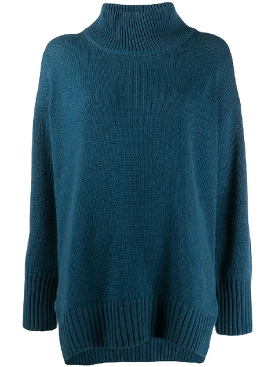 Canessa Kate Oversized Jumper In Blue