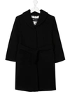 Dolce & Gabbana Black Coat Dolce&gabbana Kids In Black