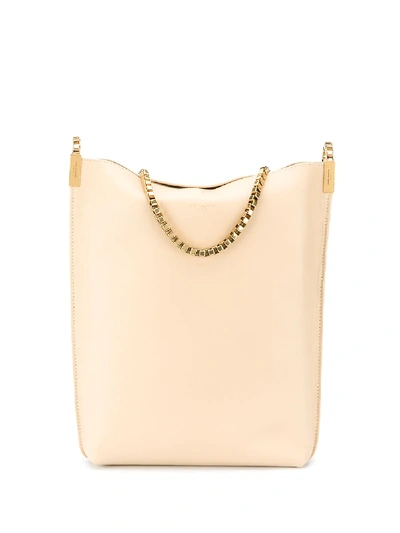 Saint Laurent Small Suzanne Tote Bag In Neutrals