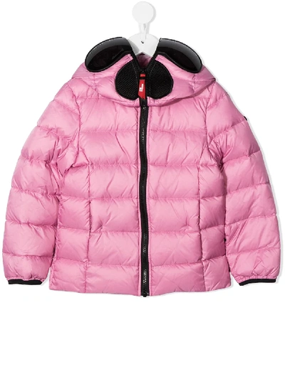 Ai Riders On The Storm Young Kids' Padded Down Jacket In Pink