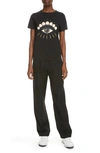 Kenzo Classic Eye Graphic Tee In Black