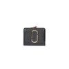 Marc Jacobs Snapshot Top Zip Wallet In New Black Multi