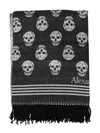 ALEXANDER MCQUEEN SKULL SCARF,626316 3903Q1078