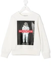 MONCLER MOONCLER ASTRONAUT PRINT T-SHIRT