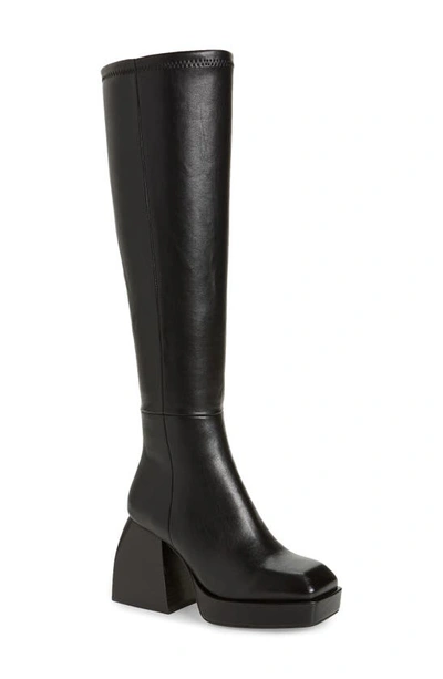 Jeffrey Campbell Dauphin Over The Knee Boot In Black