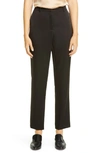 LAFAYETTE 148 CLINTON RADIANT SATIN CLOTH ANKLE PANTS,MPC29R-1N39