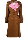 BURBERRY GABARDINE TRENCH COAT