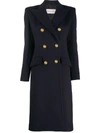 ALEXANDRE VAUTHIER MIDI DOUBLE-BREASTED COAT