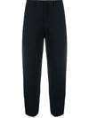 CLOSED CROPPED-LEG TAILORED TROUSERS,15751990