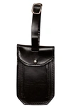 MOORE & GILES LEATHER LUGGAGE TAG,A-LT-BB