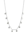 KNOTTY STARS CHARM NECKLACE,KNN-372