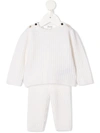 BONPOINT CABLE-KNIT TWO-PIECE TRACKSUIT