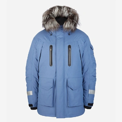66 North Parka In Blue Stone