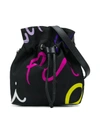 EMILIO PUCCI JUNIOR BEUTELTASCHE MIT LOGO-PRINT