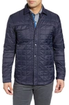 Cutter & Buck Rainier Primaloft® Shirt Jacket In Dark Navy