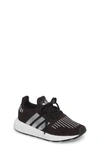Adidas Originals Kids' Swift Run X Sneaker In Core Black/ White
