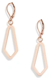 KNOTTY DROP LINK EARRINGS,KNE-102