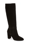 Chinese Laundry Krafty Knee High Boot In Black Suede