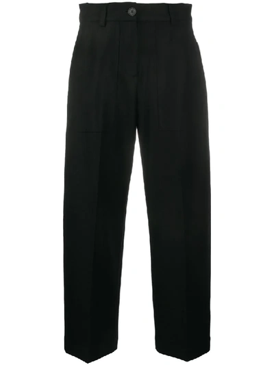 Bazar Deluxe Straight-leg Trousers In Black