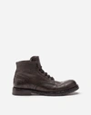 DOLCE & GABBANA Horsehide ankle boots