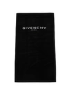 GIVENCHY BLACK BEACH TOWEL