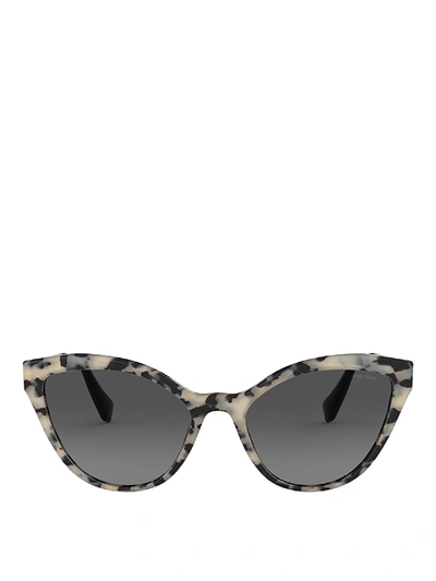 Miu Miu Cat-eye Sunglasses In Grey