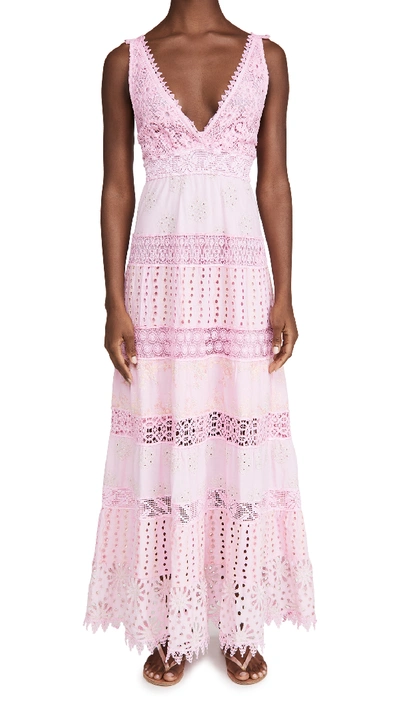 Temptation Positano Santos Dress In Rosa