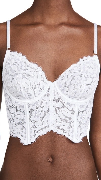 Cosabella Magnolia Longline Underwire Bra In White