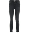 Frame Womens Burton Le High Skinny High-rise Skinny Jeans 25 In Charcoal