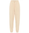 THE FRANKIE SHOP VANESSA COTTON SWEATPANTS,P00499142