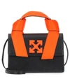 OFF-WHITE JITNEY 1.4 LEATHER TOTE,P00506954